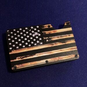 American Flag Card Holder